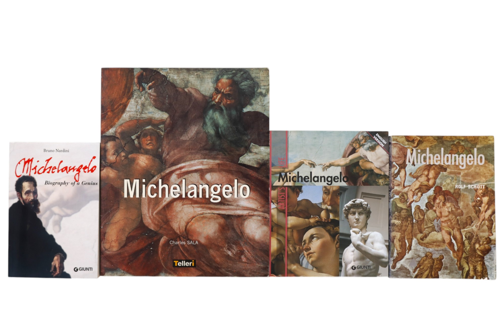 Michelangelo Books - Set of 4~P77741187
