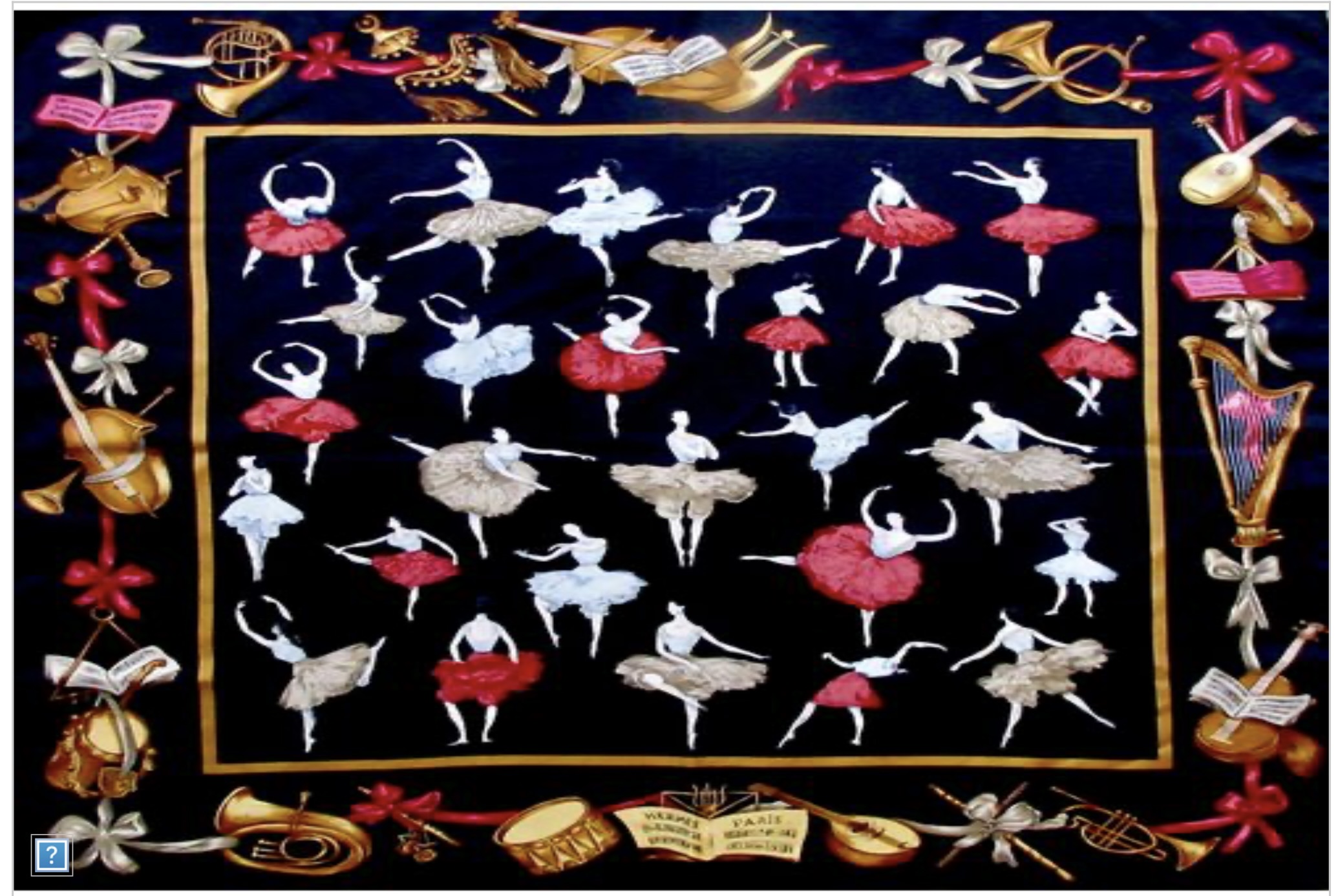 Hermes La Danse Scarf in Box~P77751385