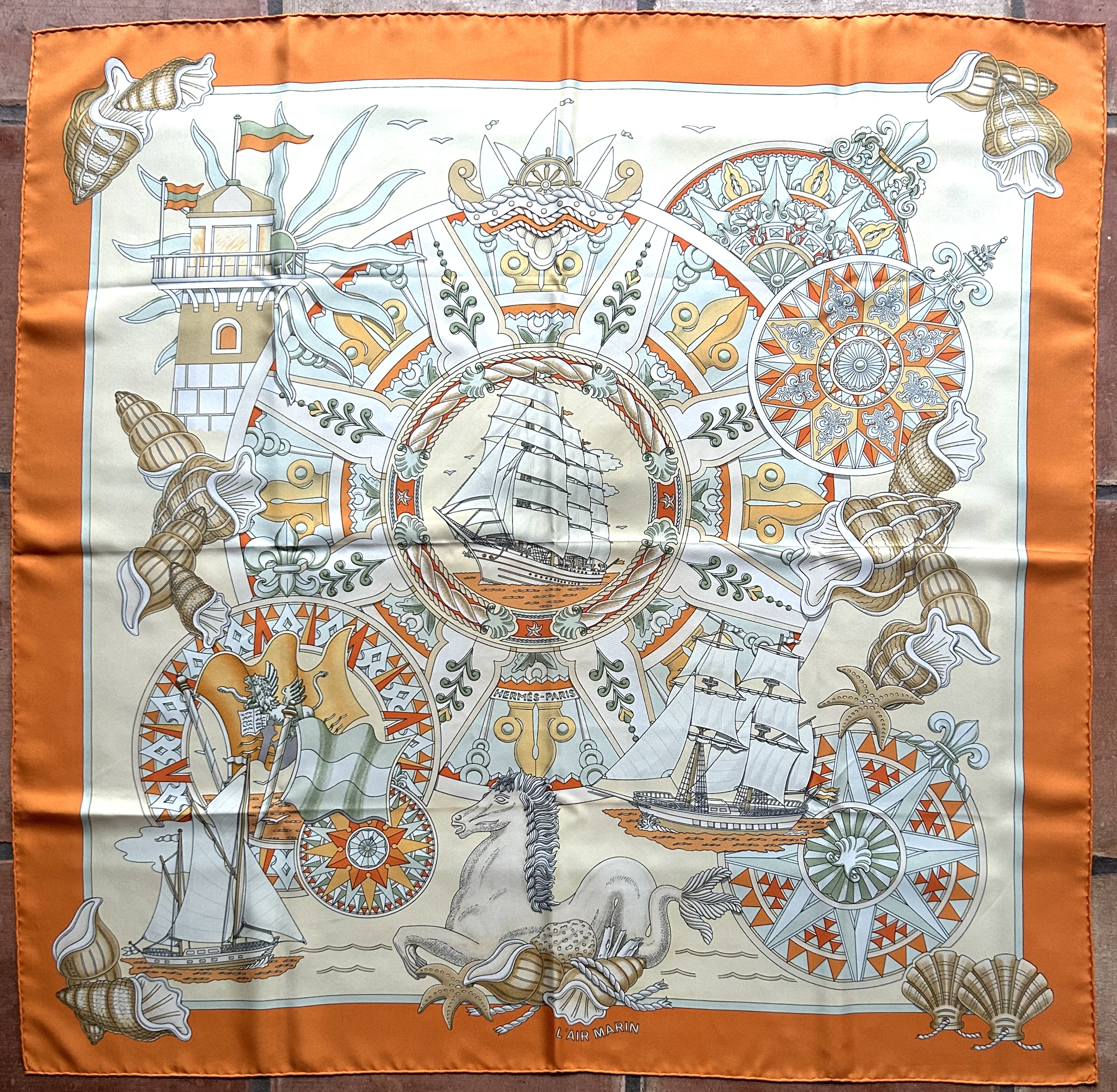 Hermes L'Air Marin Scarf~P77752654