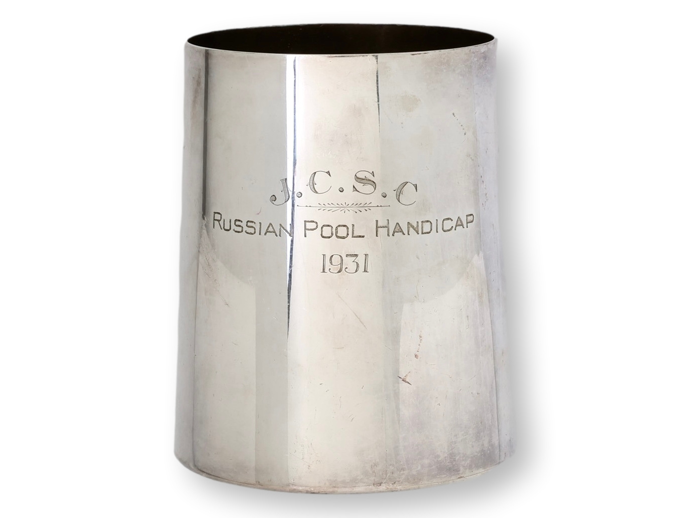 1931 Two Pint Englsh "Pool" Trophy Mug~P77741115