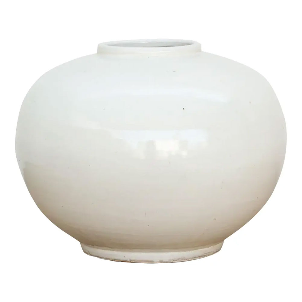 Eclectic Modern White Porcelain Vase~P77746739