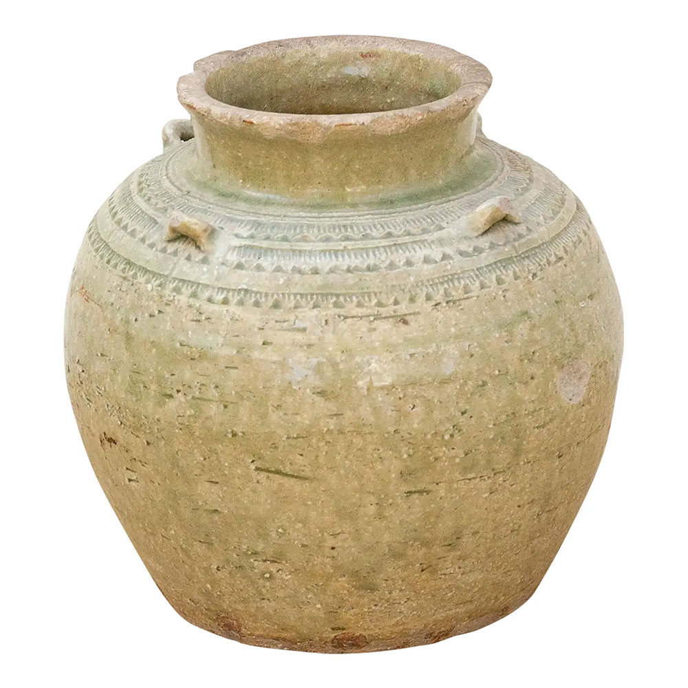 Antique Southeast Asian Stoneware Jar~P77751814