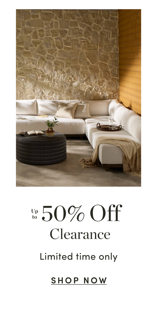Up to 50% Off Clearance