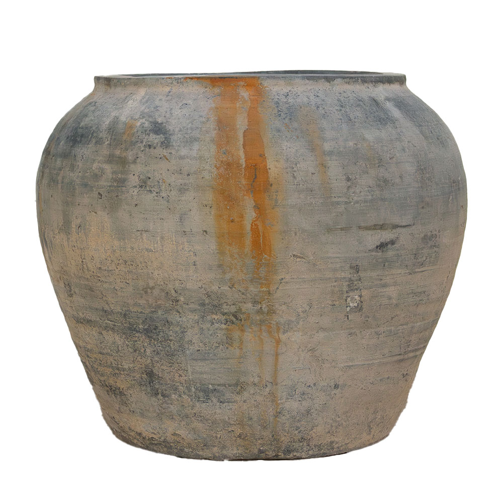 Aged Charcoal Vintage Vase Aged Charcoal Vintage Vase~P77759642