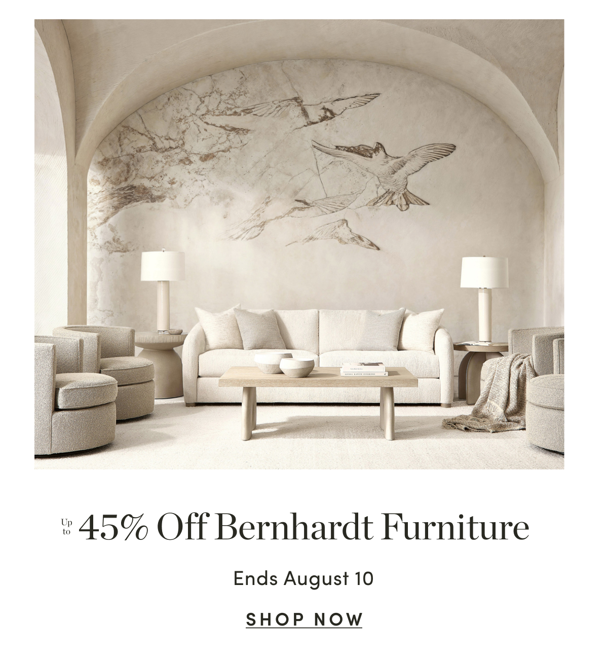 Up to 45% Off Bernhardt Furniture