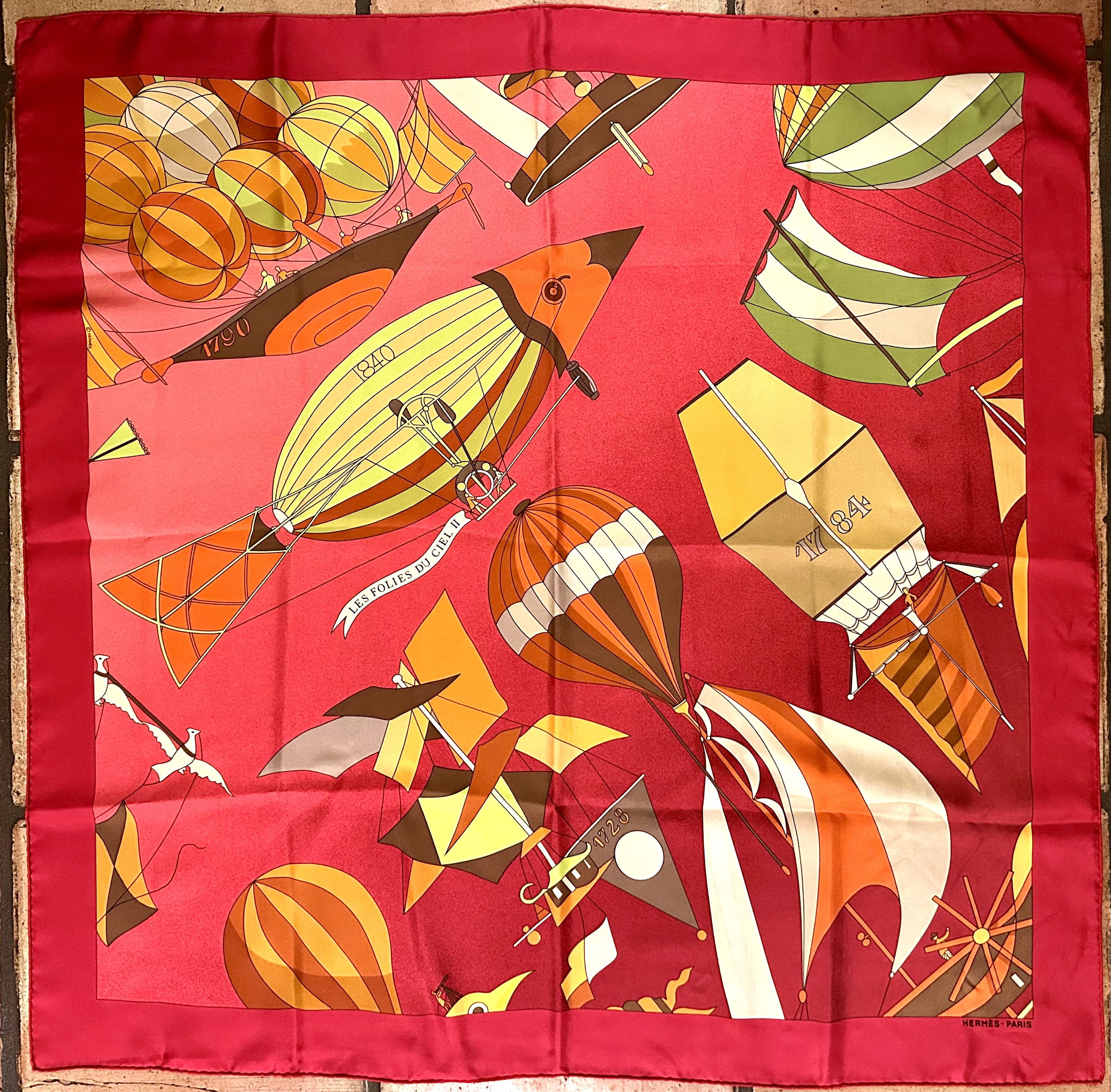 Herm��s Les Folies du Ciel II Scarf~P77753326