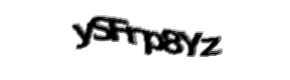 Security check image, please type the characters shown