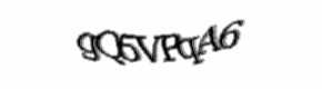 Security check image, please type the characters shown