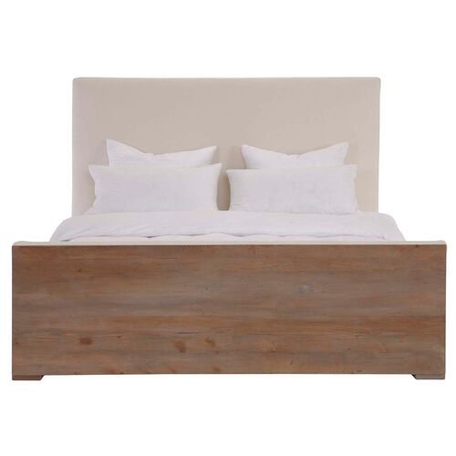 Kinney Bed, Ivory Linen