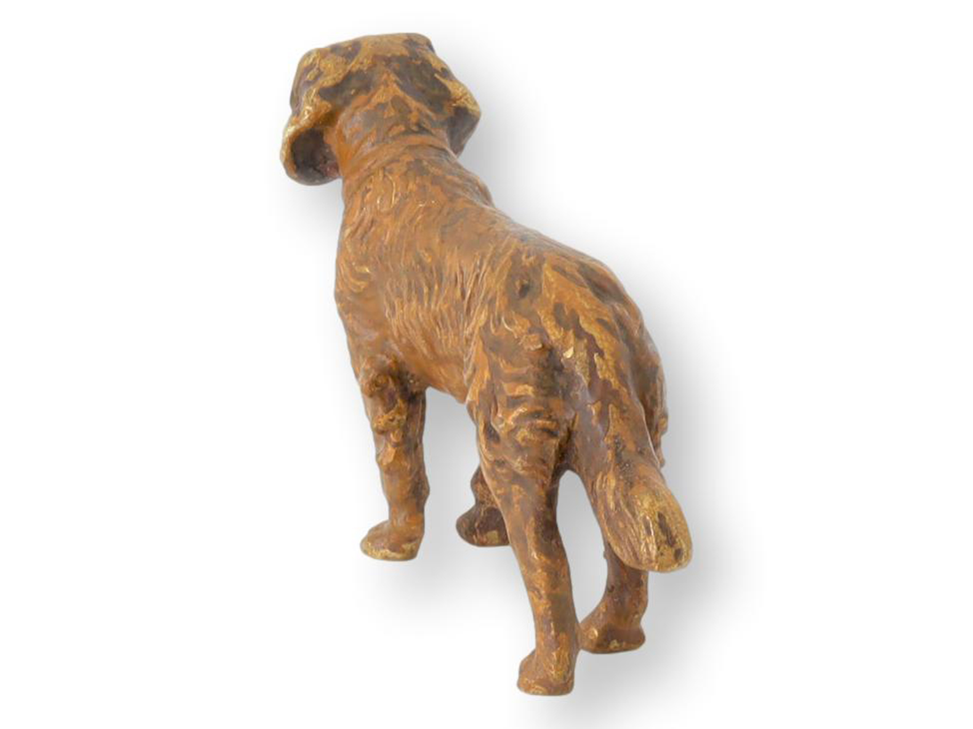 Antique Vienna Bronze Setter Dog~P77673660