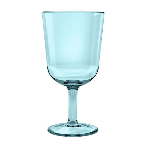 S/6 Simple Premium Acrylic Wineglass, Aqua~P77615574