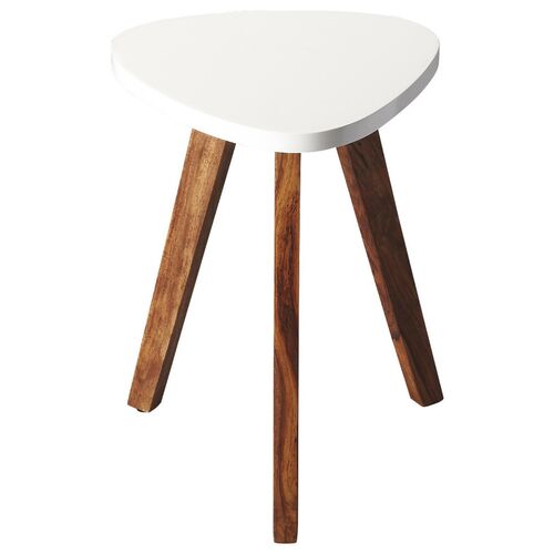 Kiniza Side Table, White~P64382364