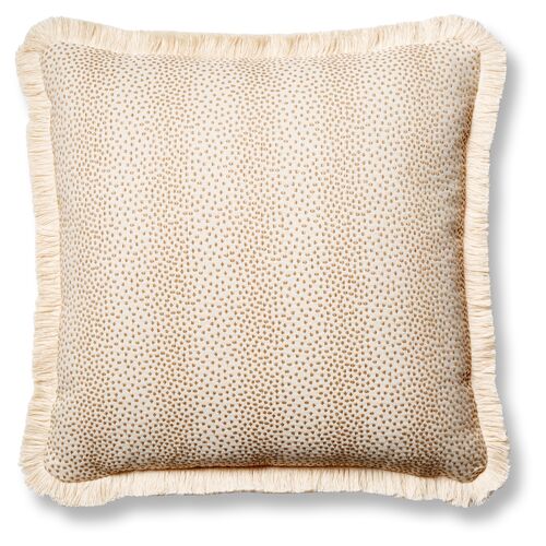 Imogen 19x19 Pillow, Beige Dots~P77356160
