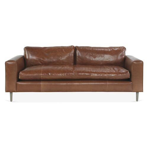 Rumsey Leather Sofa~P77368619