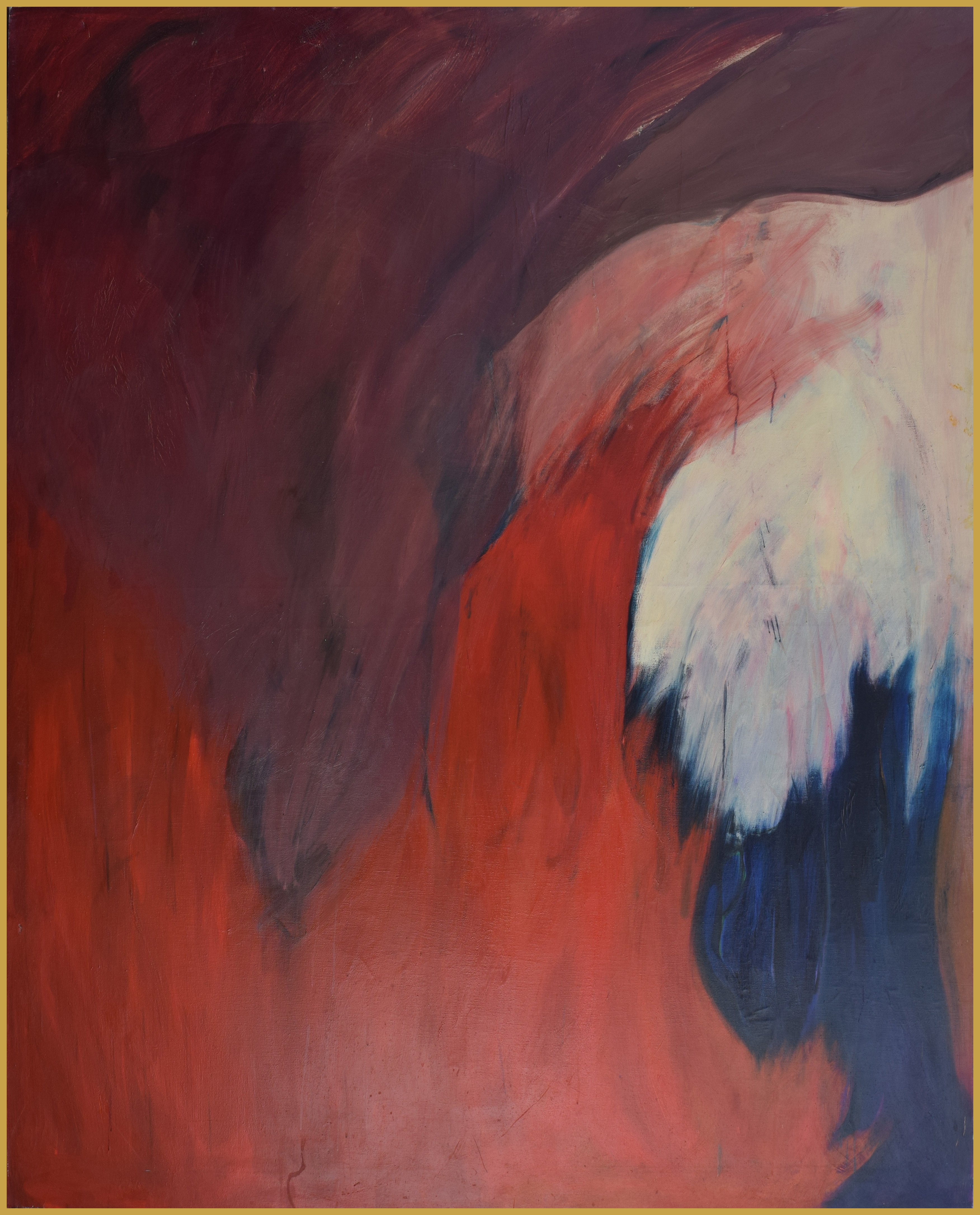 Oversize Vintage Abstract Painting 1988~P77617474