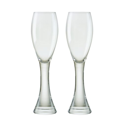 Manhattan Champagne Flutes, Set of 2