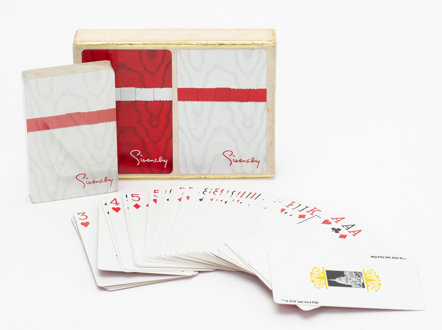 Givenchy 2 Decks Red/White Poker Cards~P77666643