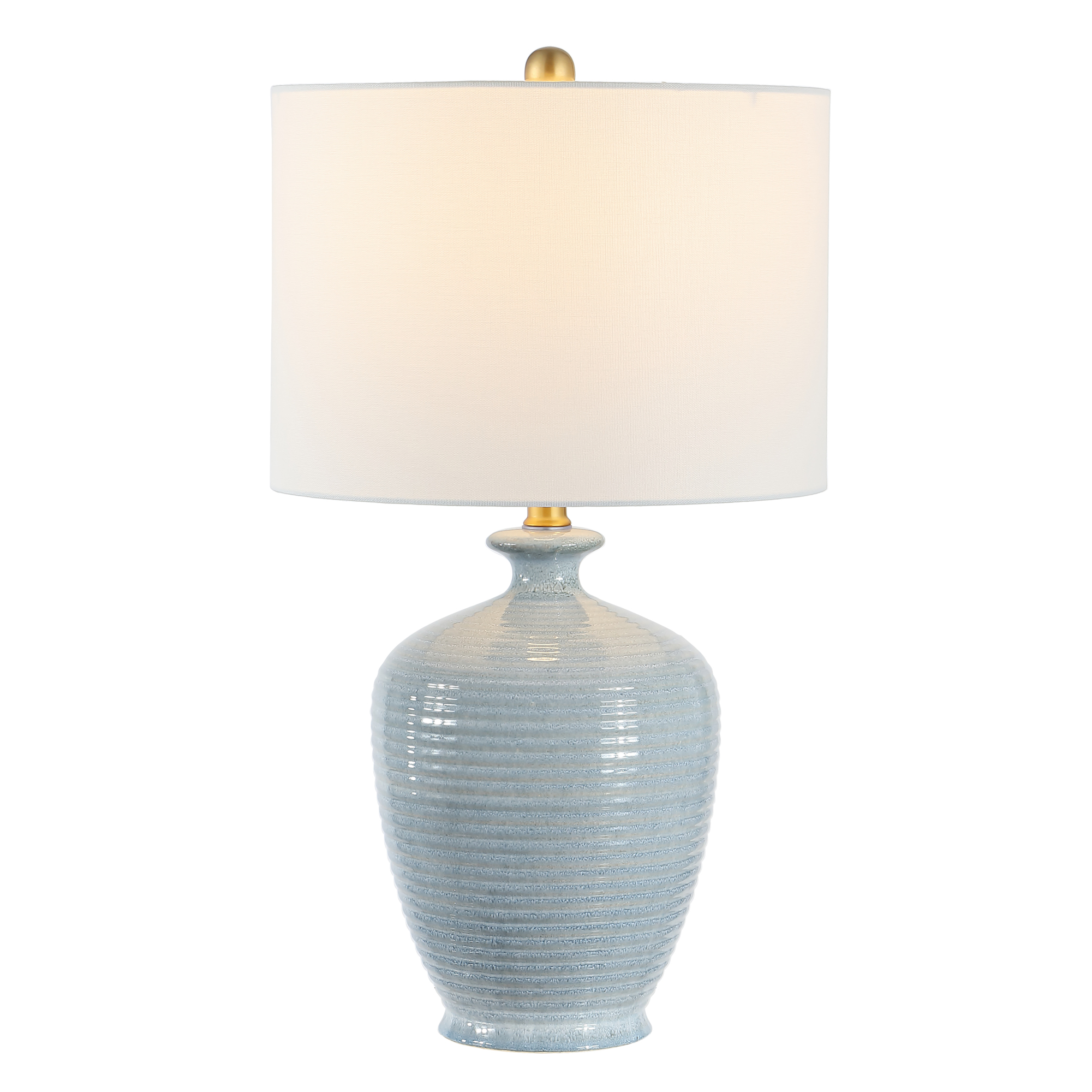 Synra Ceramic Table Lamp, Blue | One Kings Lane