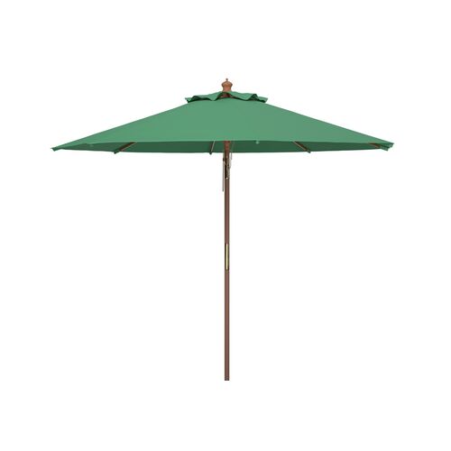 Hannah Outdoor Patio Umbrella, Hunter Green~P77647827