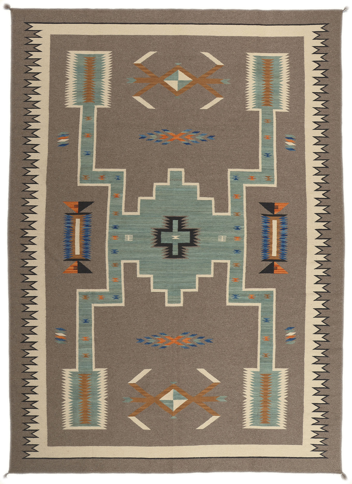 Navajo-Style Kilim Rug, 8'10 x 12'03~P77687759
