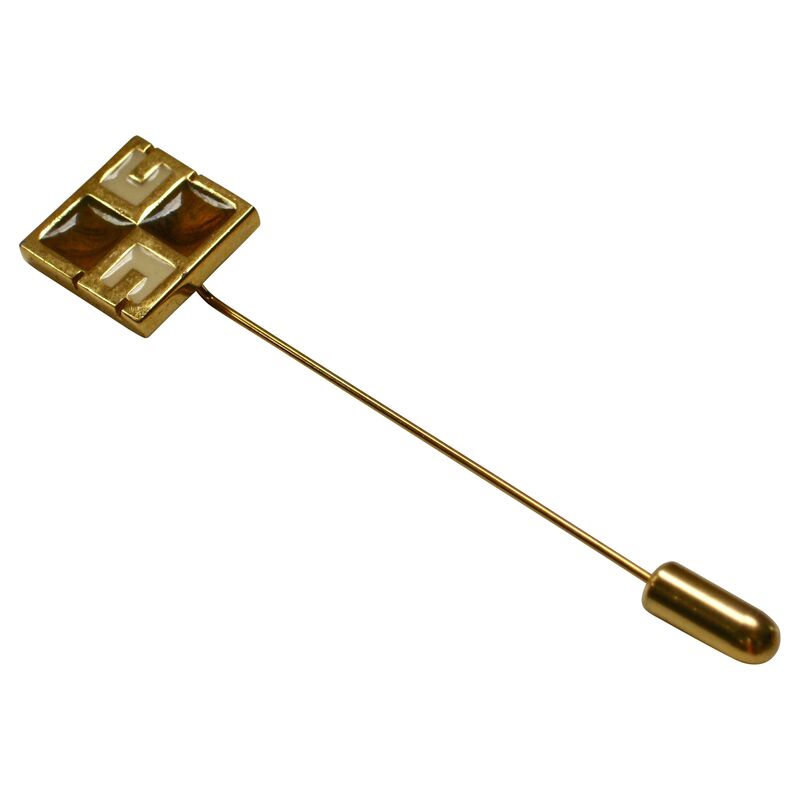 Givenchy Modernist Stick Pin, 1978