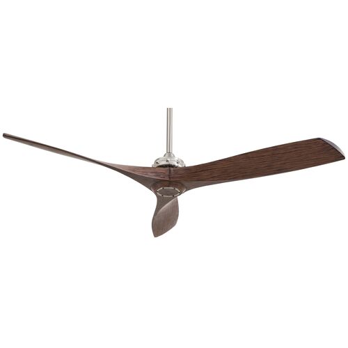 Aire Aviation Ceiling Fan, Nickel/Maple Stain~P47506985