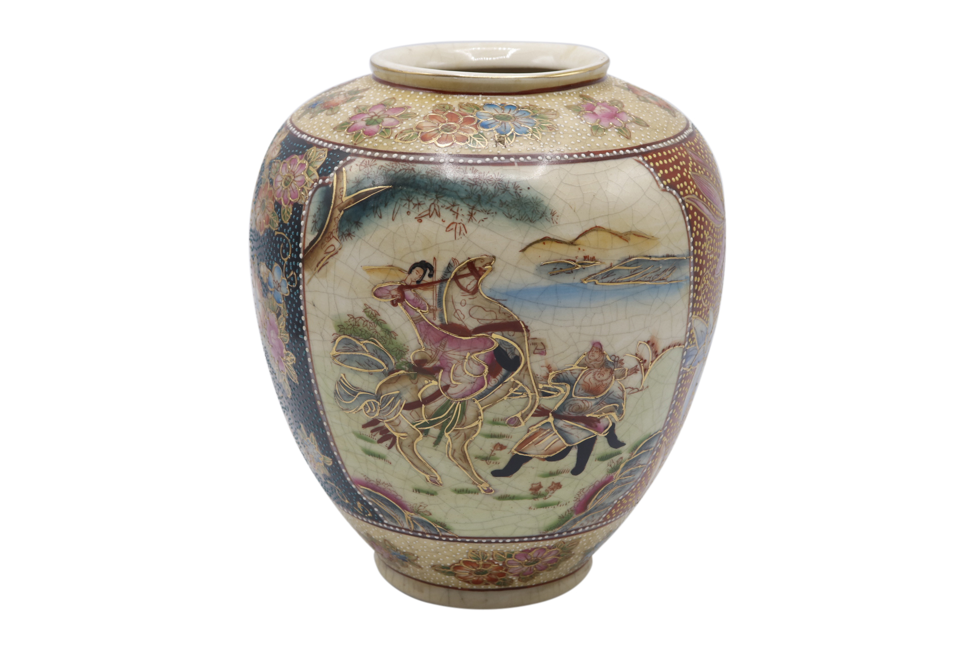 Hand Painted Ceramic Chinese Vase~P77601098