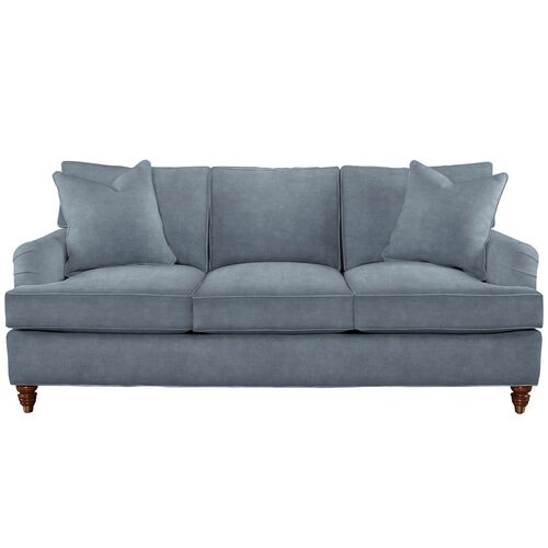Blue Sleeper Sofa Queen