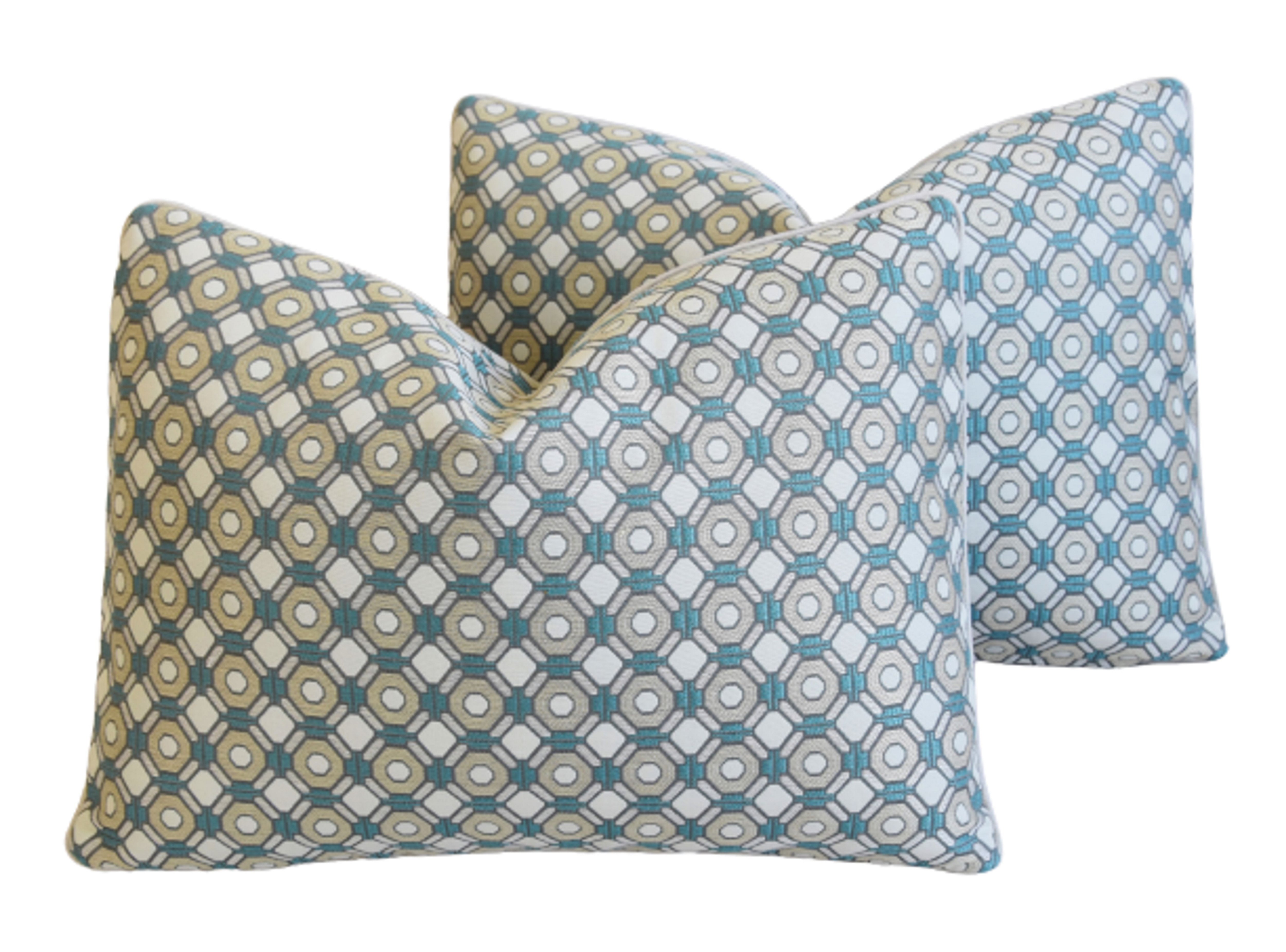 Pindler & Pindler Hexagon Pillows, Pair~P77623661