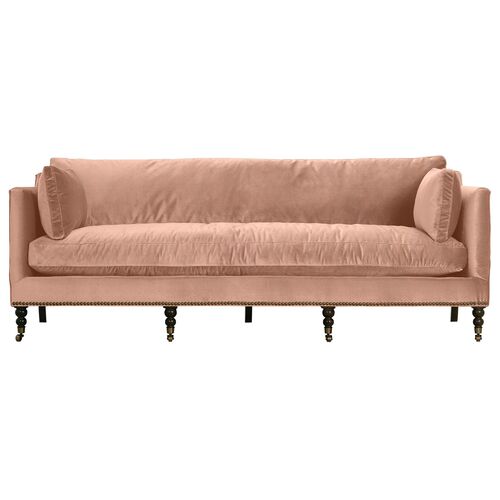 Margot 90" Velvet Sofa