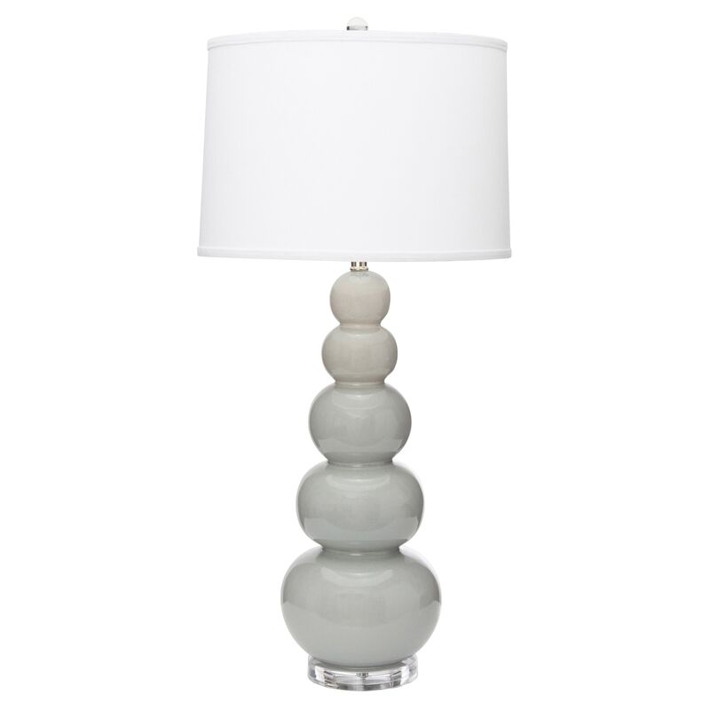 Trousdale Table Lamp, Gray
