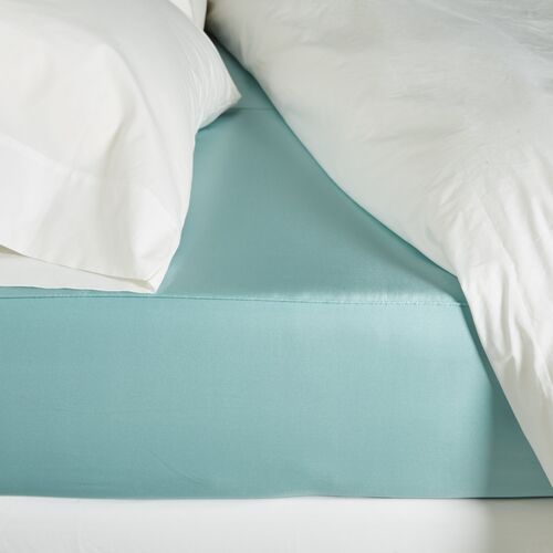 Classic Collection Fitted Sheet, Aquamarine~P77397516