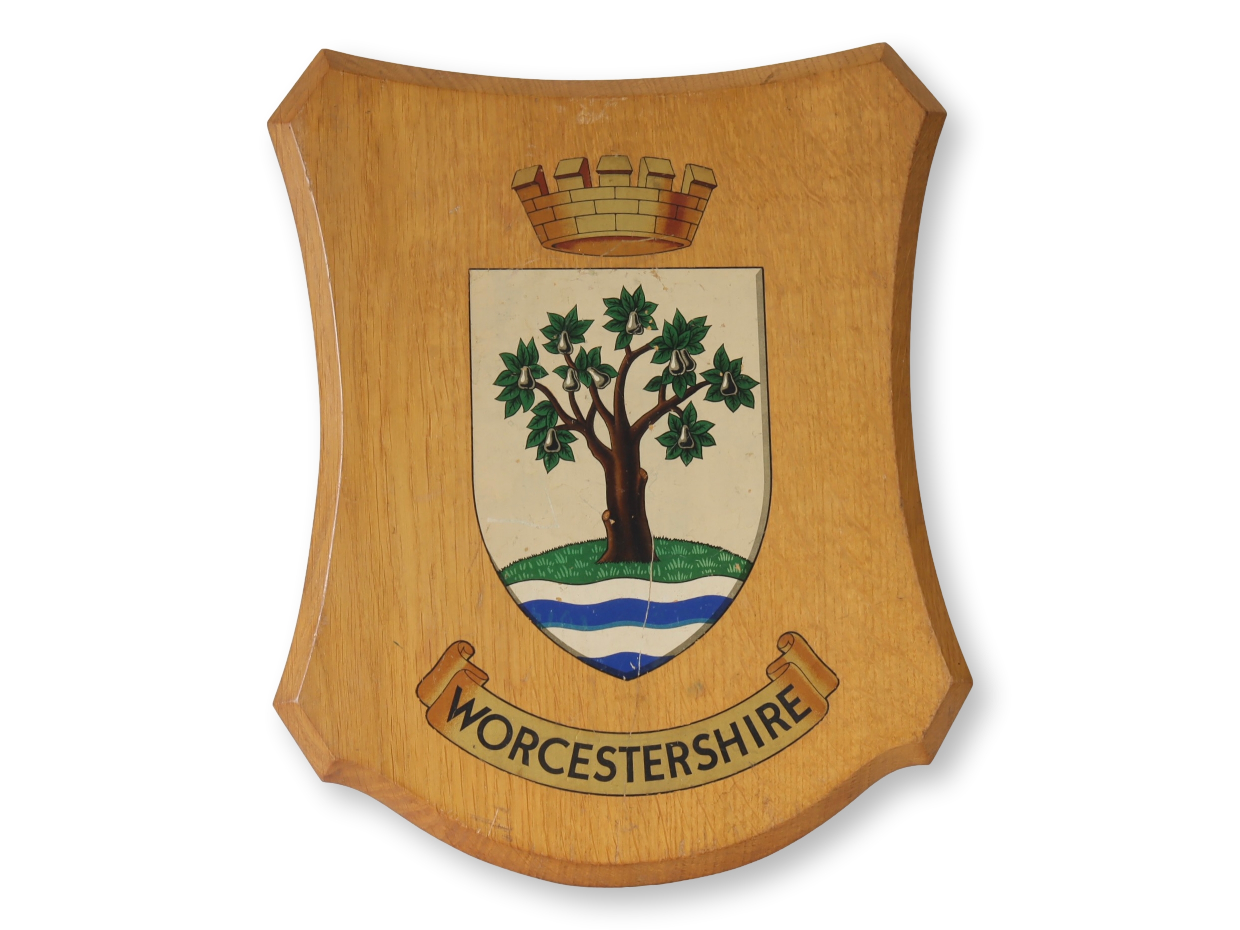 Midcentury Worcestershire County Shield~P77705557