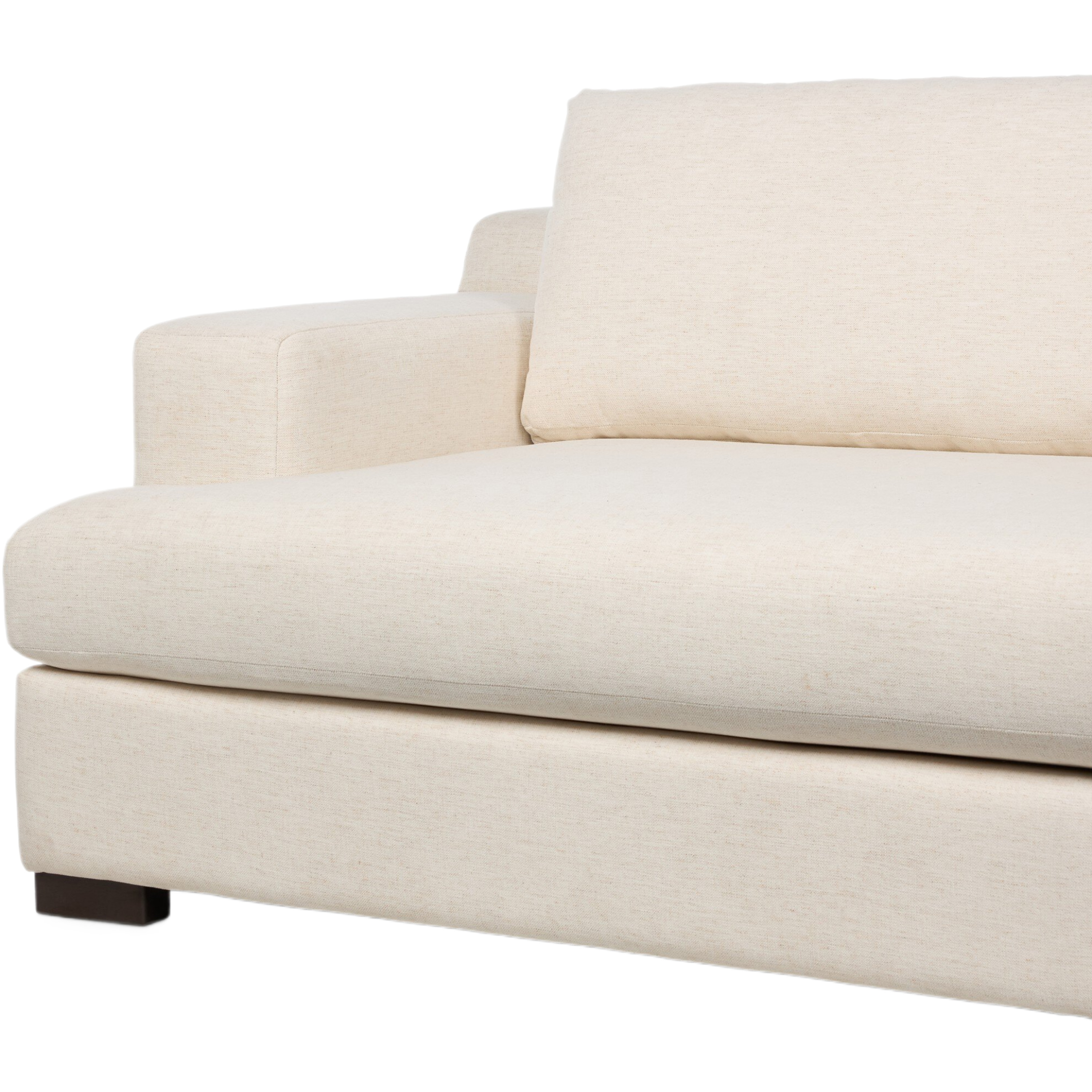 Nalara Chenille Sofa, Crypton Nomad Snow | One Kings Lane