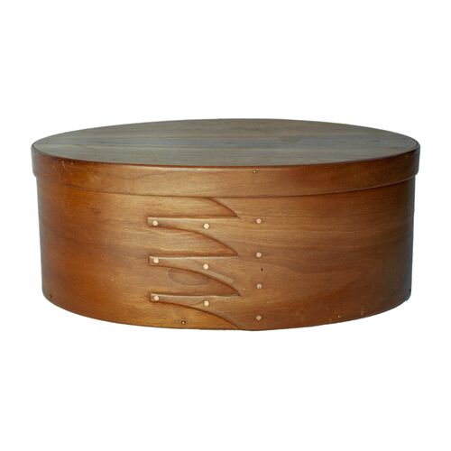 Oval Handmade Wooden Box~P77682287