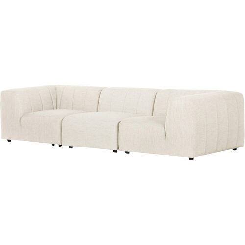 Omar Outdoor 3-Piece Sectional Sofa