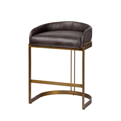 Niall Leather Counter Stool Niall Leather Counter Stool