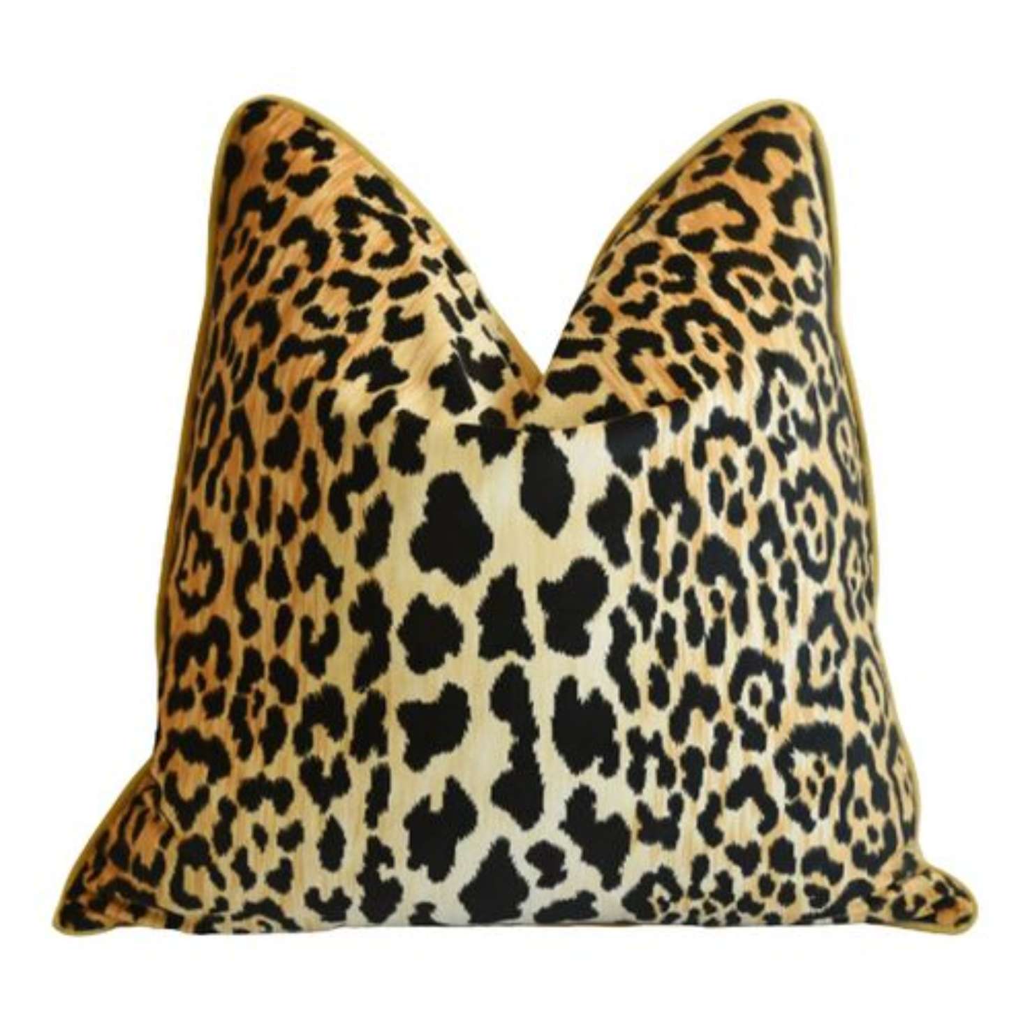 Leopard Spot Safari Velvet Pillow~P77668527