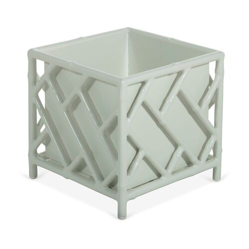 Kit Chippendale Small Planter, White~P77566219