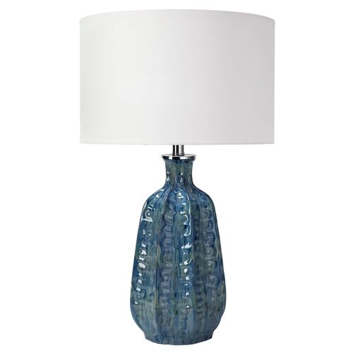 Antigua Table Lamp, Blue~P77578487
