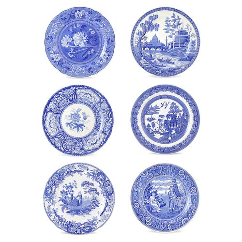 Asst. of 6 Porcelain Georgian Plates~P14598030