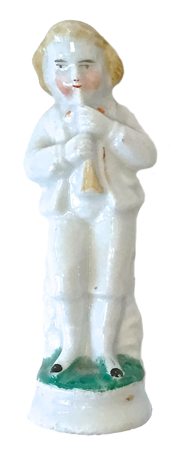 Antique Staffordshire Flutist Figurine~P77466956