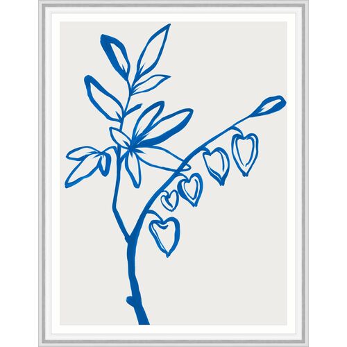 Blue Mind V Drawing by Bella Lane