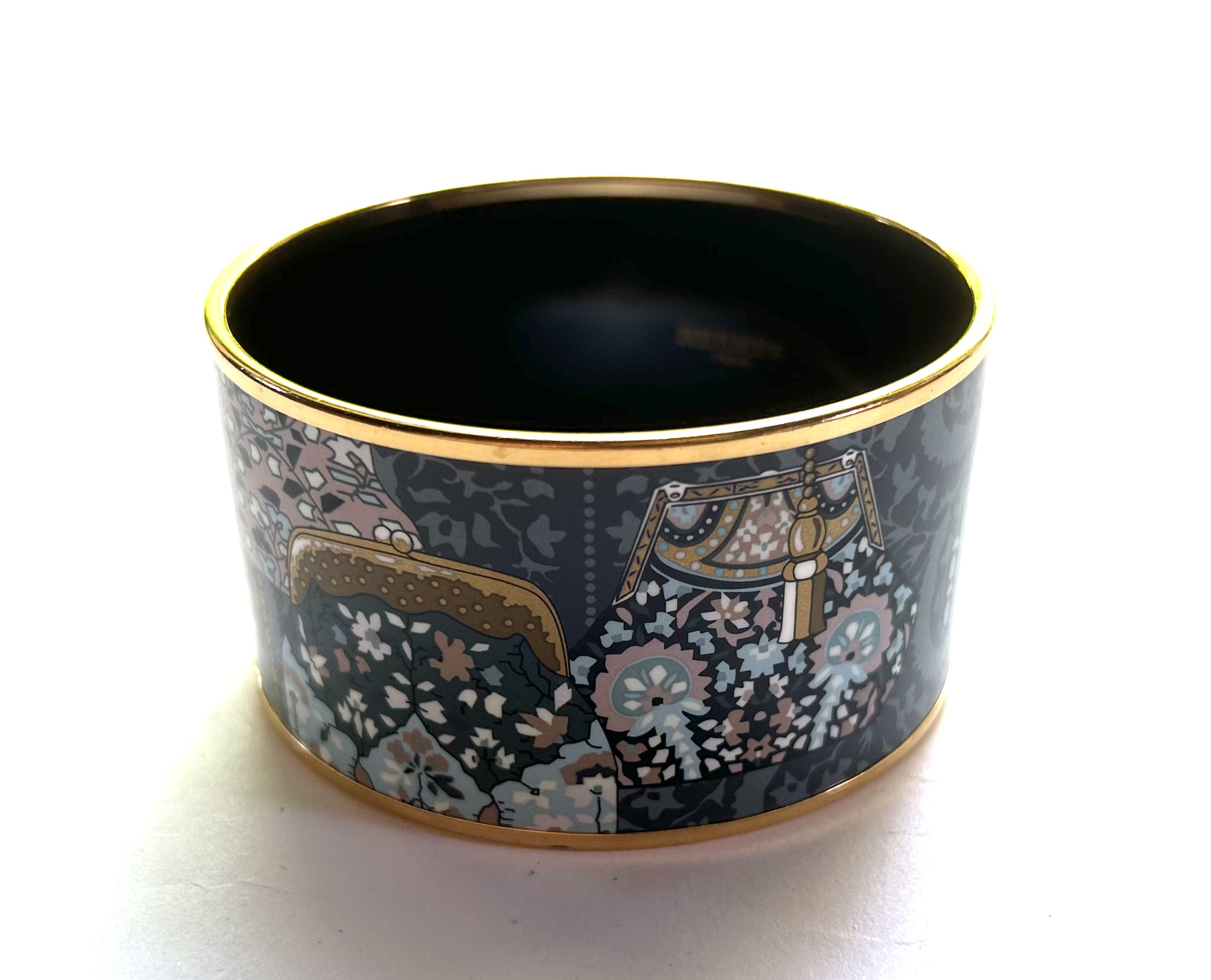 Hermes Enamel Bangle Bracelet~P77748403