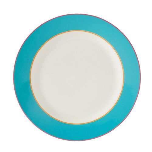 Calypso Platter 13", Turquoise Calypso Platter 13", Turquoise