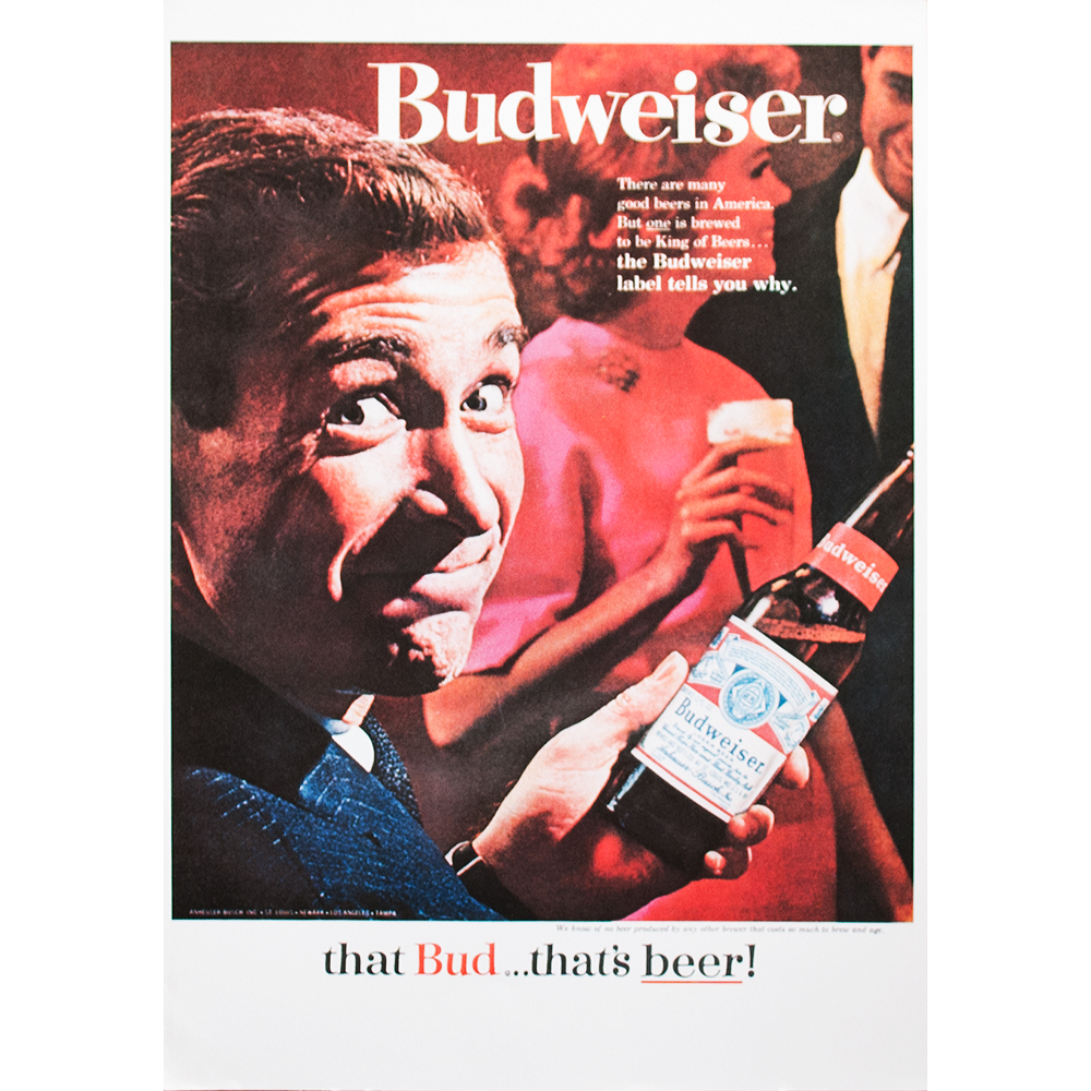 Budweiser Poster C. 1950-1960s~P77564250