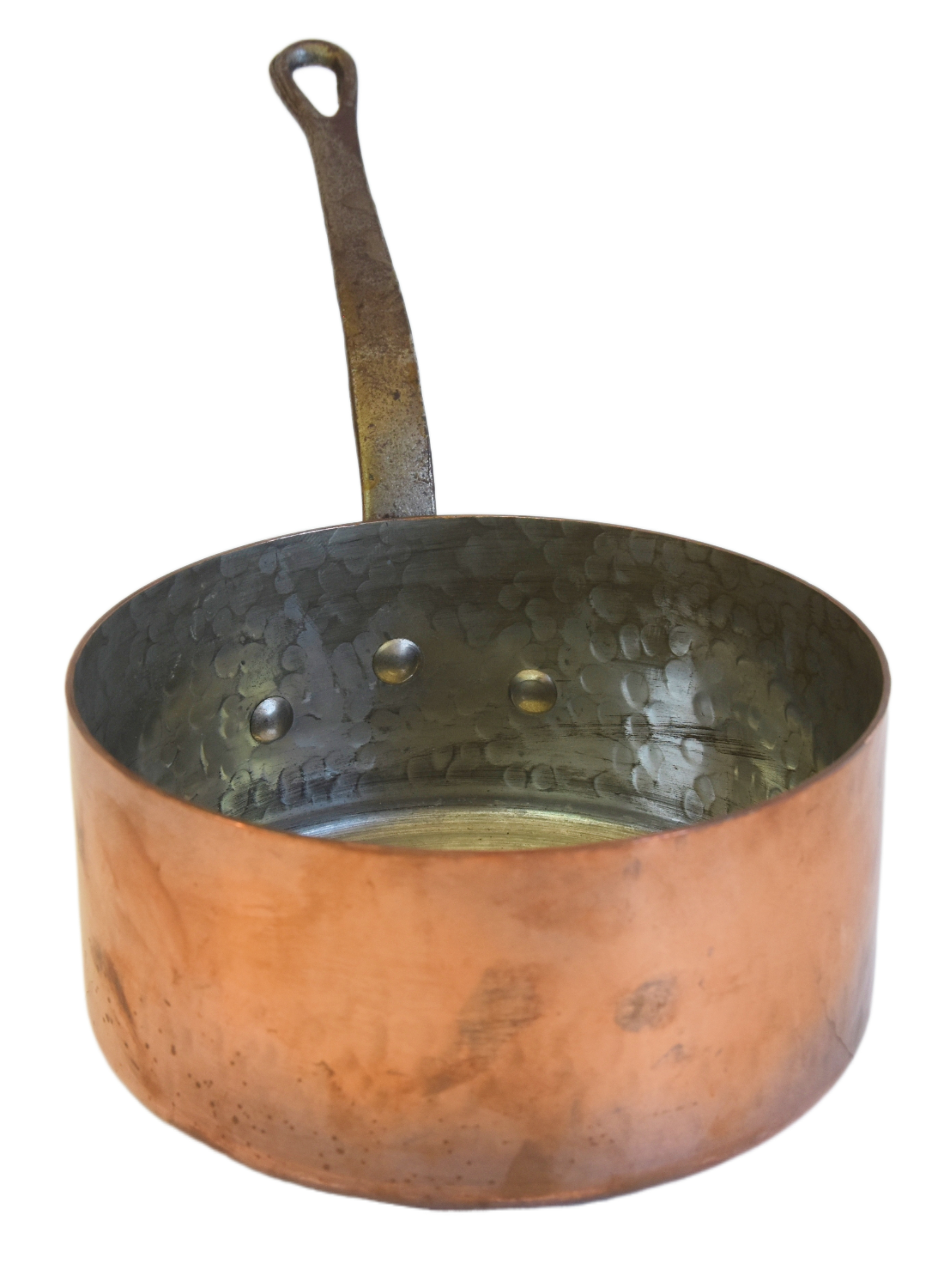 French Copper Sauce Pan Pot  w/ Handle~P77672535