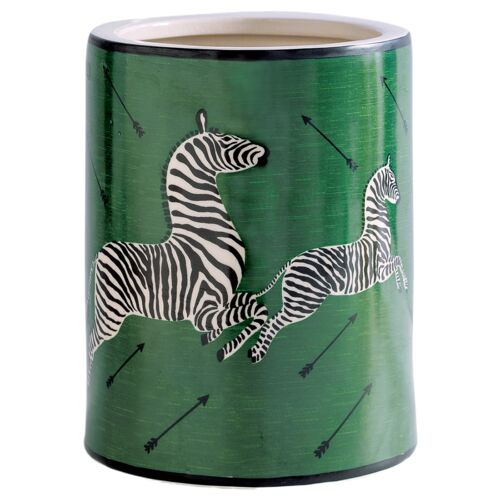 Zebra Scalamandre Ice Bucket