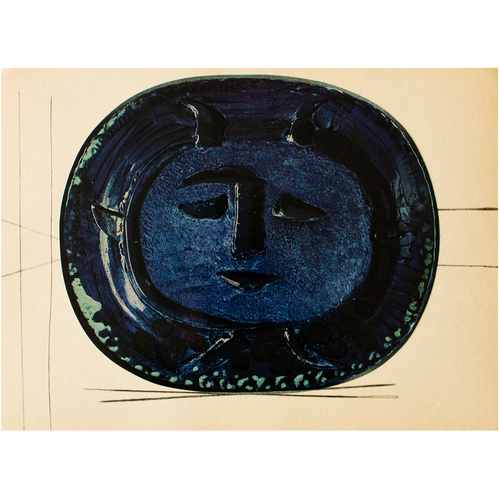 1955 Picasso, Print of Ceramic Plate N10~P77660526