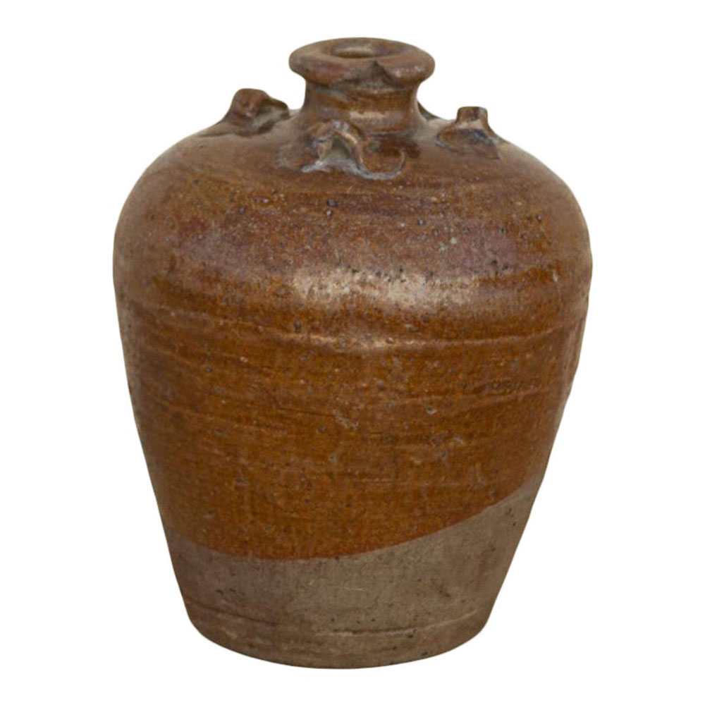 Antique Stoneware Burmese Wine Vessel~P77641175